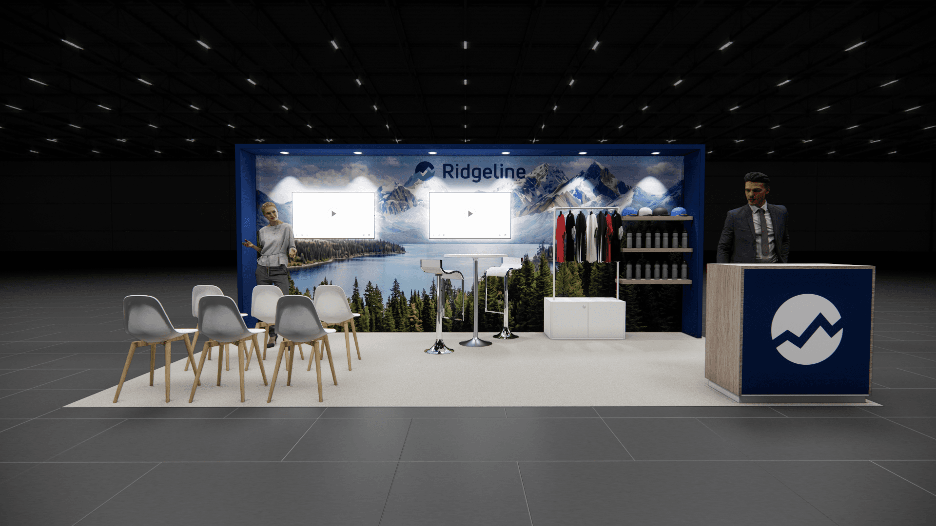 10 x 20 Trade Show Display Rental — Las Vegas