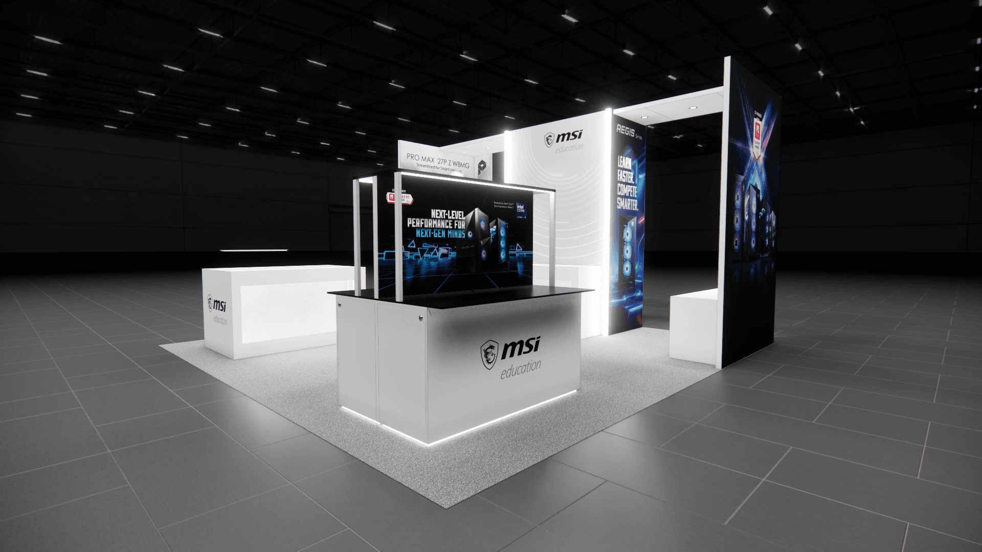 20 x 20 LED Trade Show Display — CES, Las Vegas
