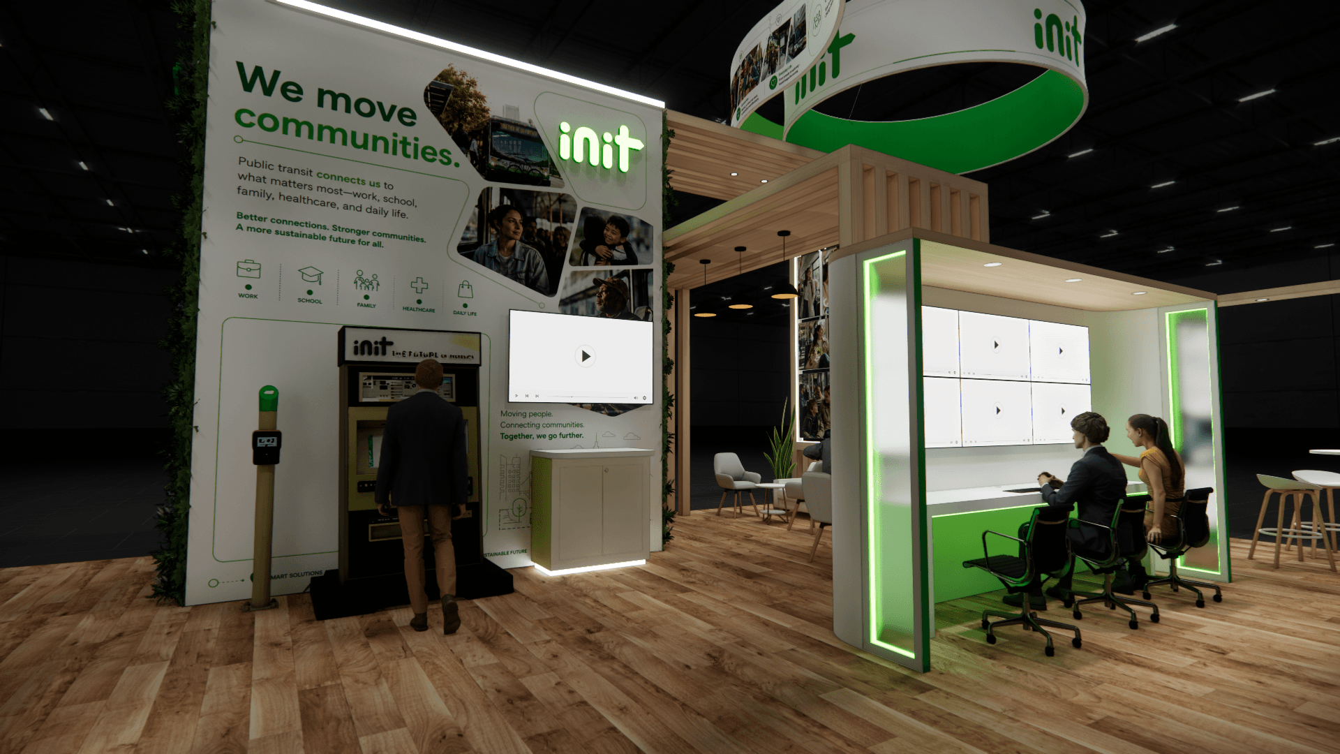 30 x 40 Island Trade Show Display — CES, Las Vegas
