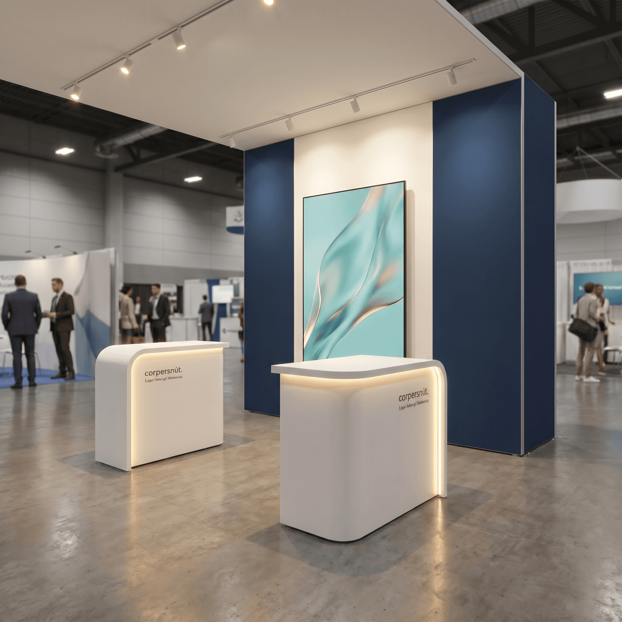 30 x 30 Double-Deck Exhibit Rental — IAAPA Expo, Orlando