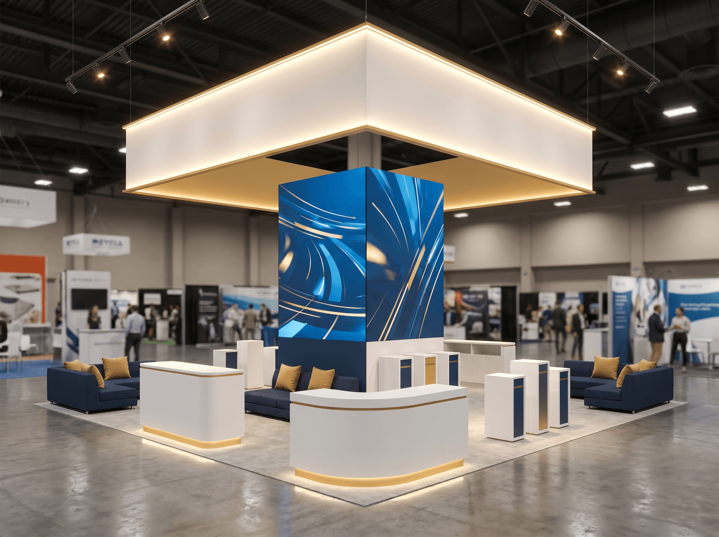 20 x 20 Inline Exhibit Rental — G2E, Las Vegas