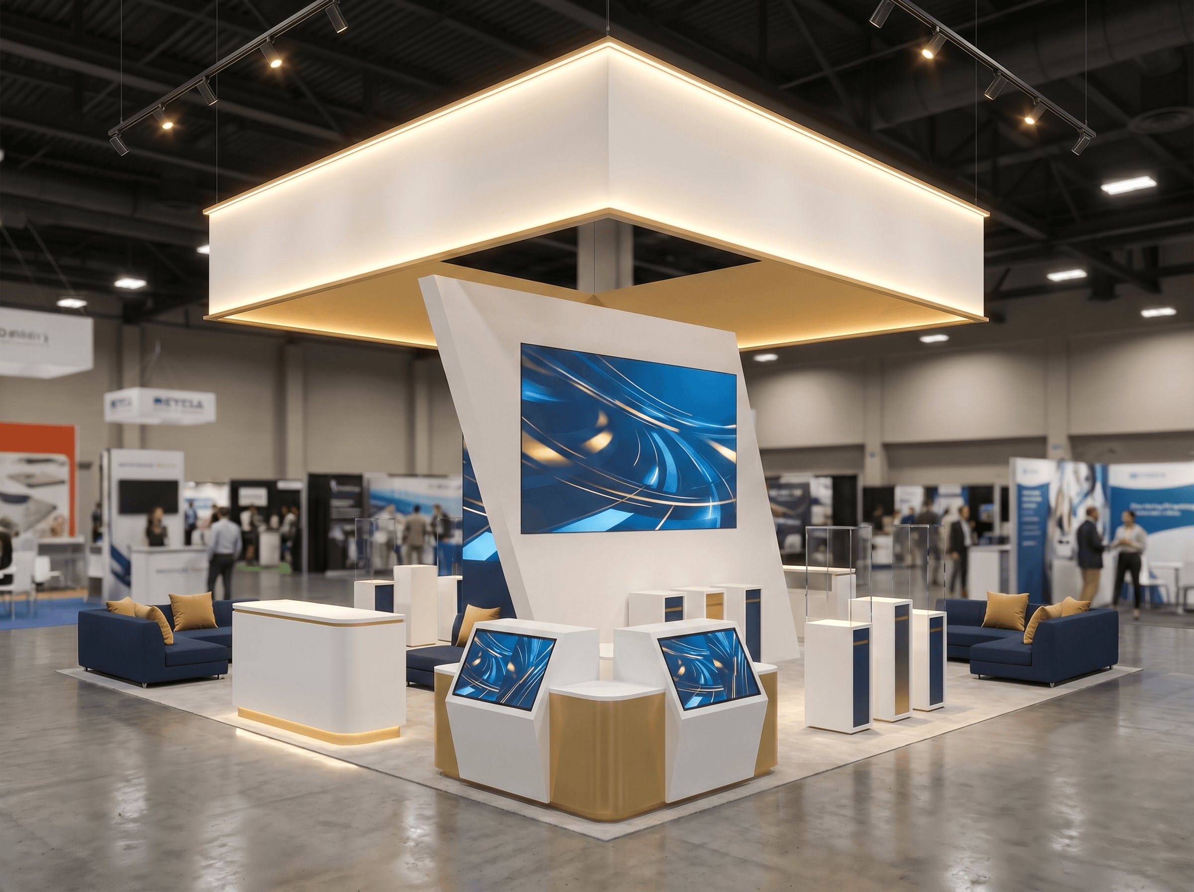 20 x 20 Inline Exhibit Rental — SEMA Show, Las Vegas