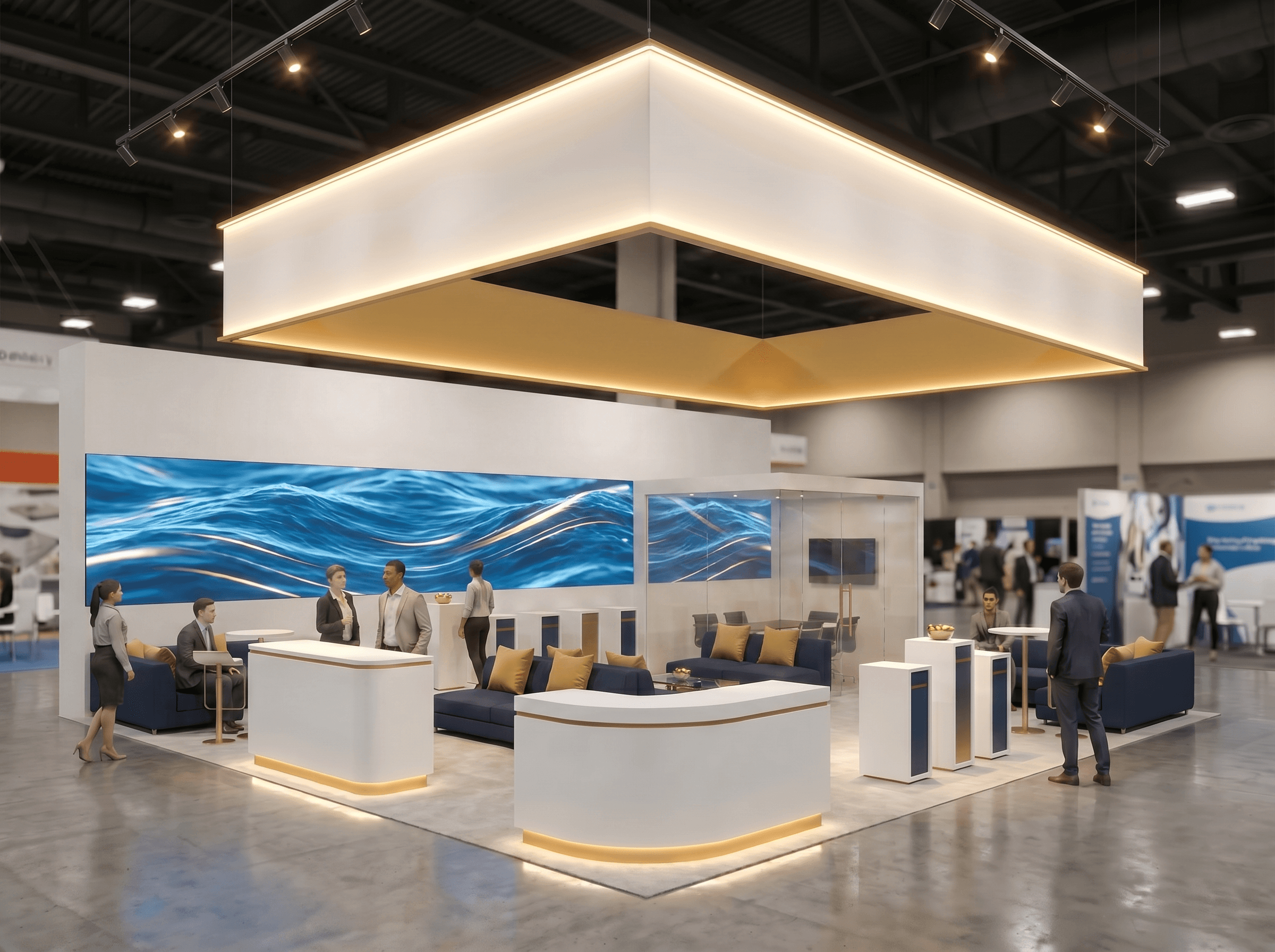 20 x 40 Double-Deck Exhibit Rental — IAAPA Expo, Orlando