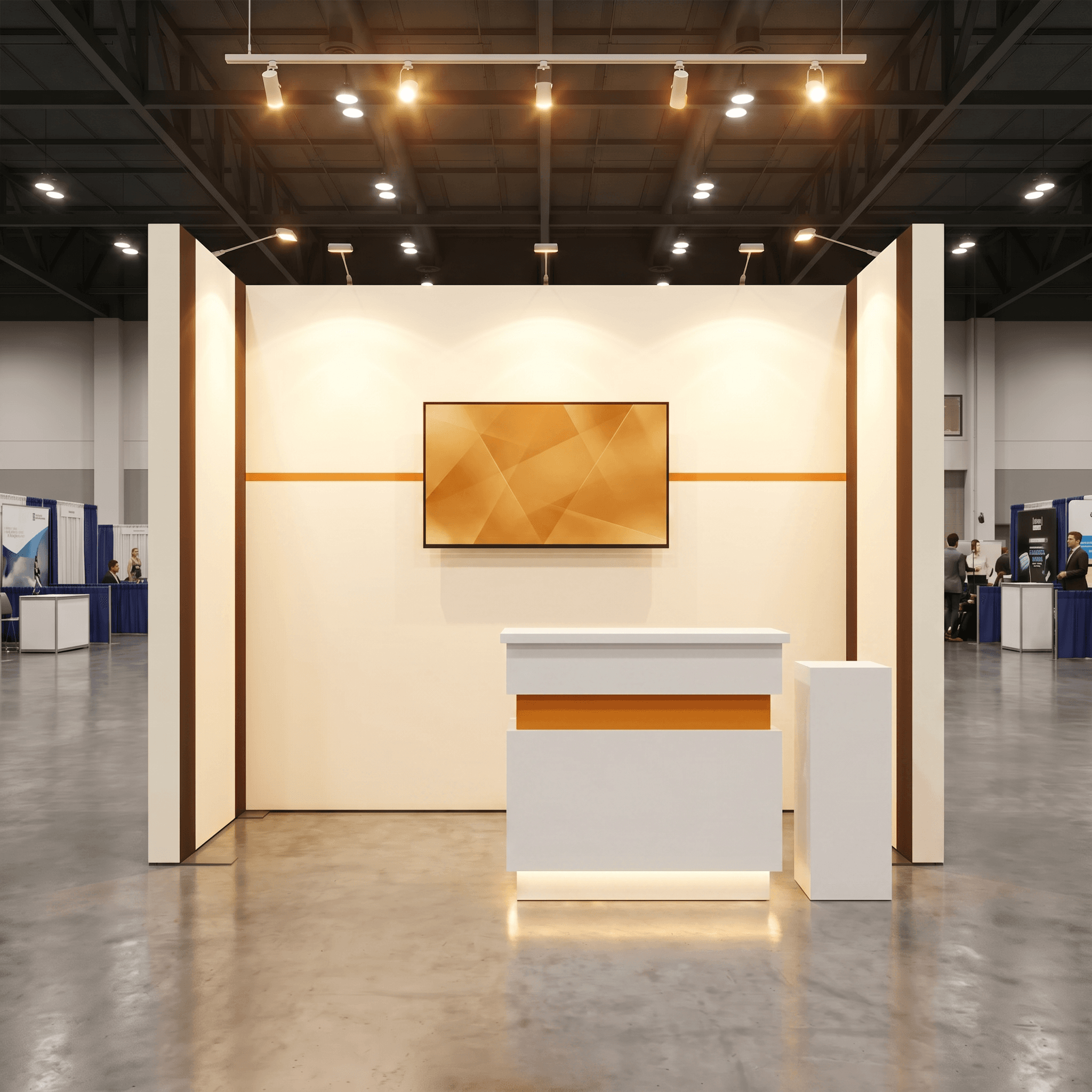 10 x 10 Inline Affordable Exhibit Rental — InfoComm, Las Vegas 10 x 10 Inline Affordable Exhibit Rental — InfoComm, Las Vegas