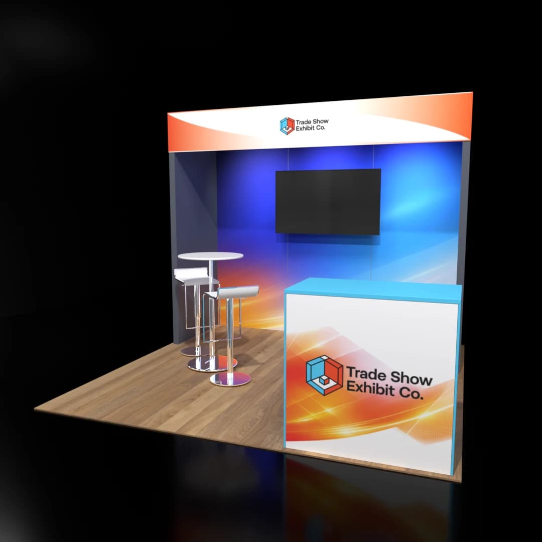 10 x 10 Inline Affordable Exhibit Rental — CES, Las Vegas 10 x 10 Inline Affordable Exhibit Rental — CES, Las Vegas
