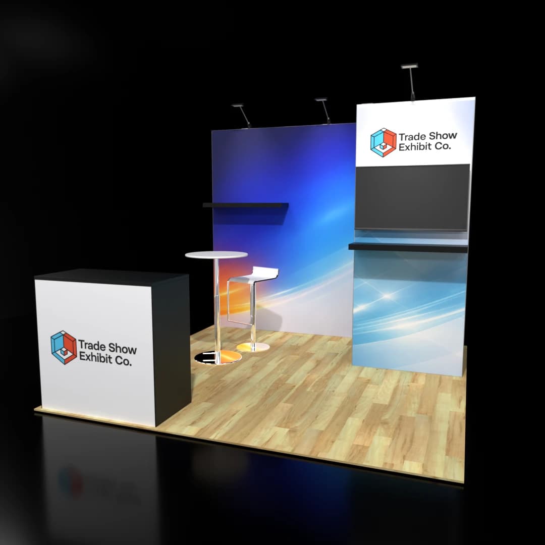 10 x 10 Inline Affordable Exhibit Rental — CES, Las Vegas 10 x 10 Inline Affordable Exhibit Rental — CES, Las Vegas