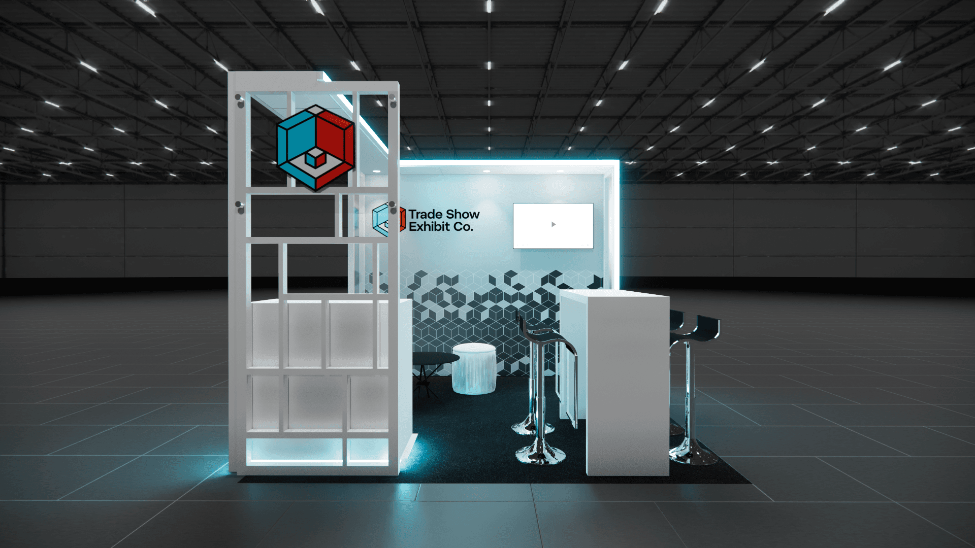 10 x 10 Inline Affordable Exhibit Rental — CES, Las Vegas 10 x 10 Inline Affordable Exhibit Rental — CES, Las Vegas