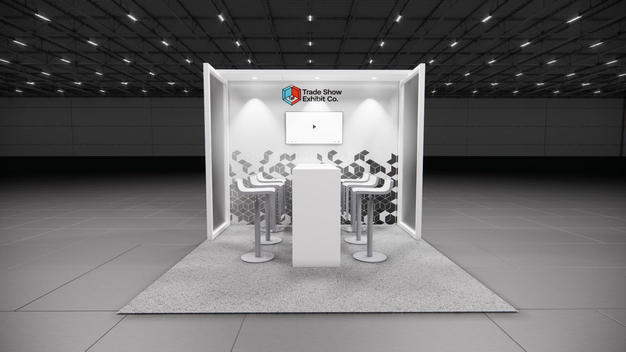 10 x 10 Inline Affordable Exhibit Rental — CES, Las Vegas 10 x 10 Inline Affordable Exhibit Rental — CES, Las Vegas