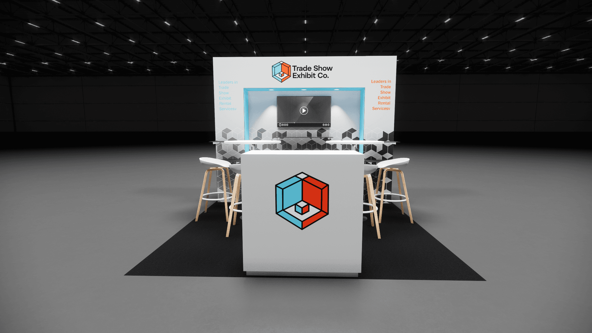 10 x 10 Inline Affordable Exhibit Rental — CES, Las Vegas 10 x 10 Inline Affordable Exhibit Rental — CES, Las Vegas