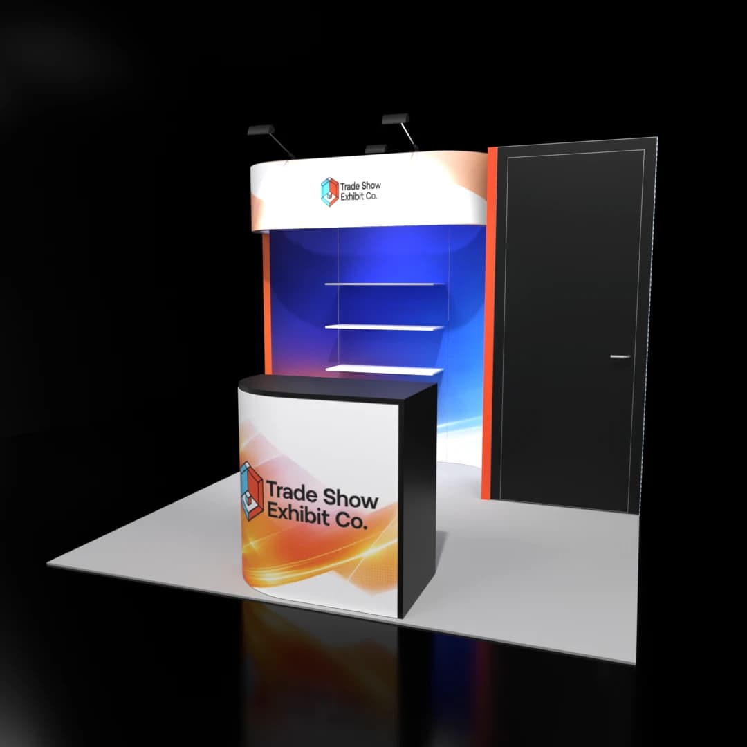 10 x 10 Inline Affordable Exhibit Rental — CES, Las Vegas 10 x 10 Inline Affordable Exhibit Rental — CES, Las Vegas