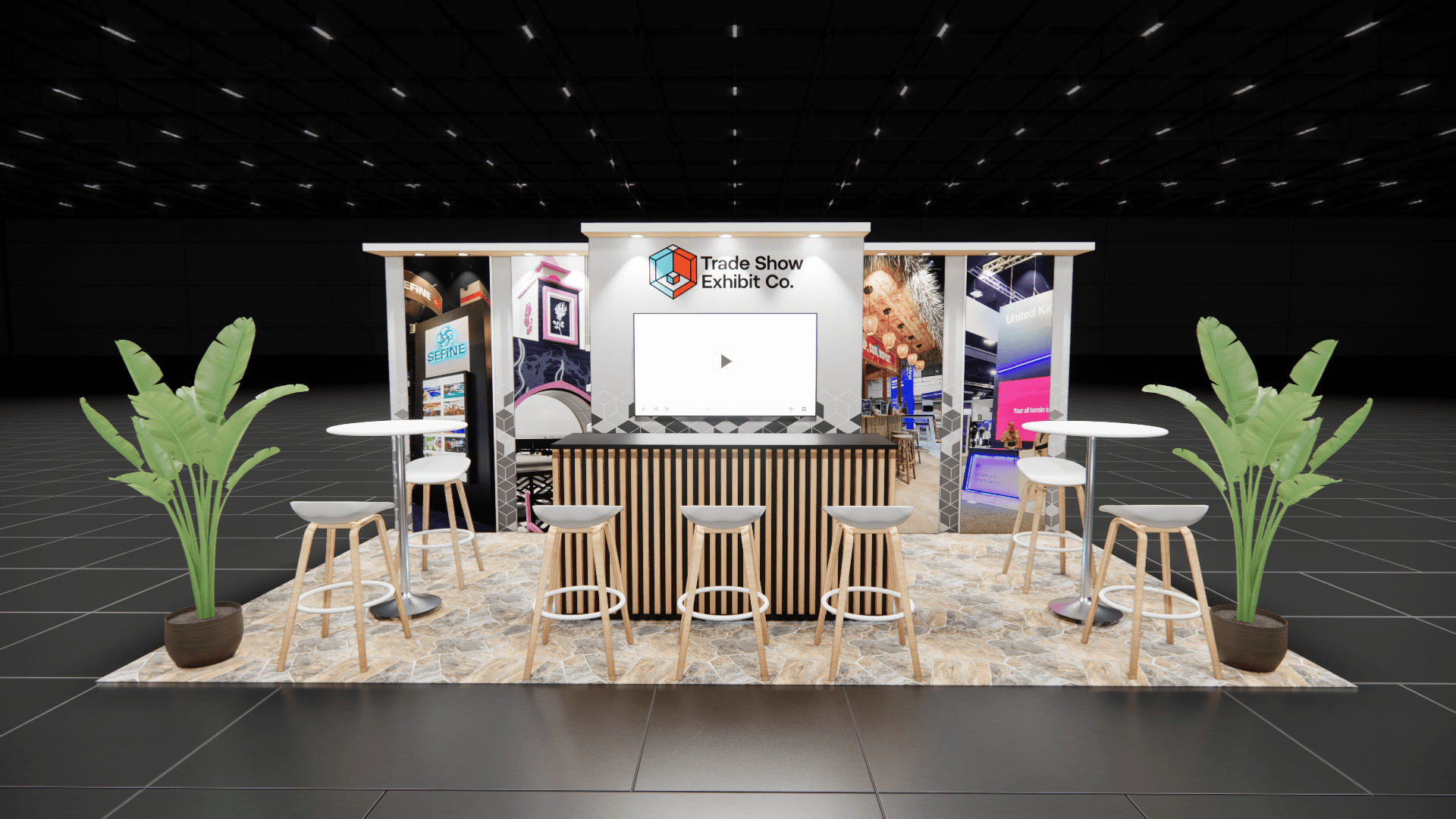 10 x 20 Inline Affordable Exhibit Rental — CES, Las Vegas 10 x 20 Inline Affordable Exhibit Rental — CES, Las Vegas