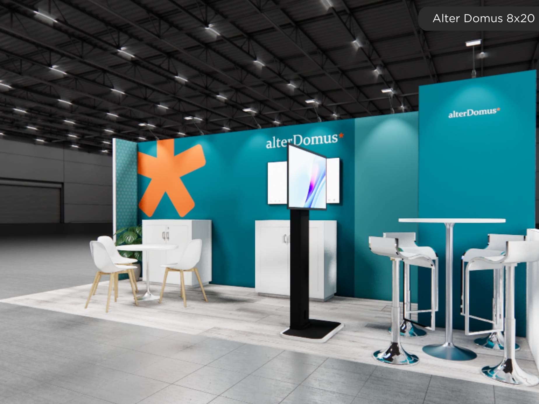 8 x 20 Inline Exhibit Rental — The NGA Show, Las Vegas