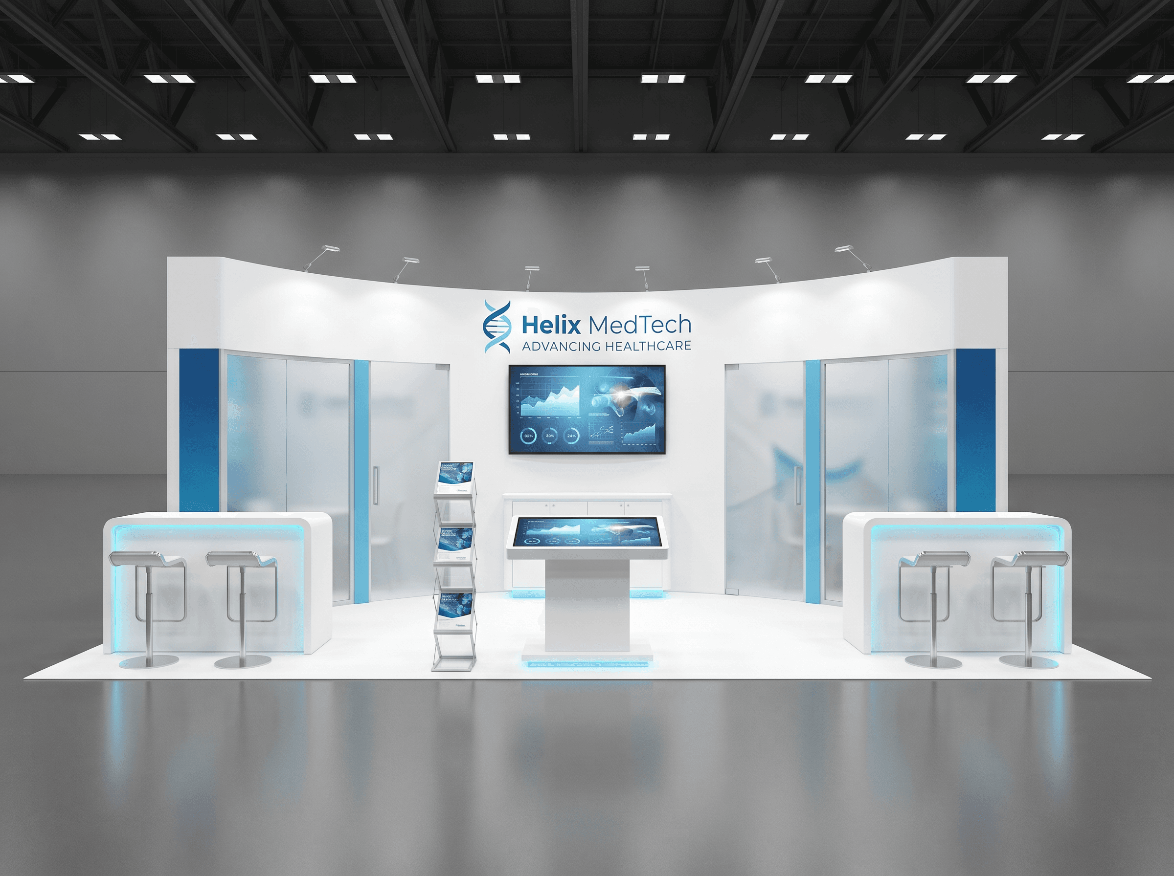 10 x 30 Inline Exhibit Rental — CES, Las Vegas