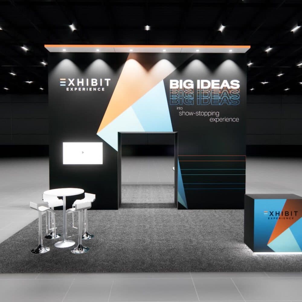 20 x 30 Island Affordable Exhibit Rental — IAAPA Expo, Orlando