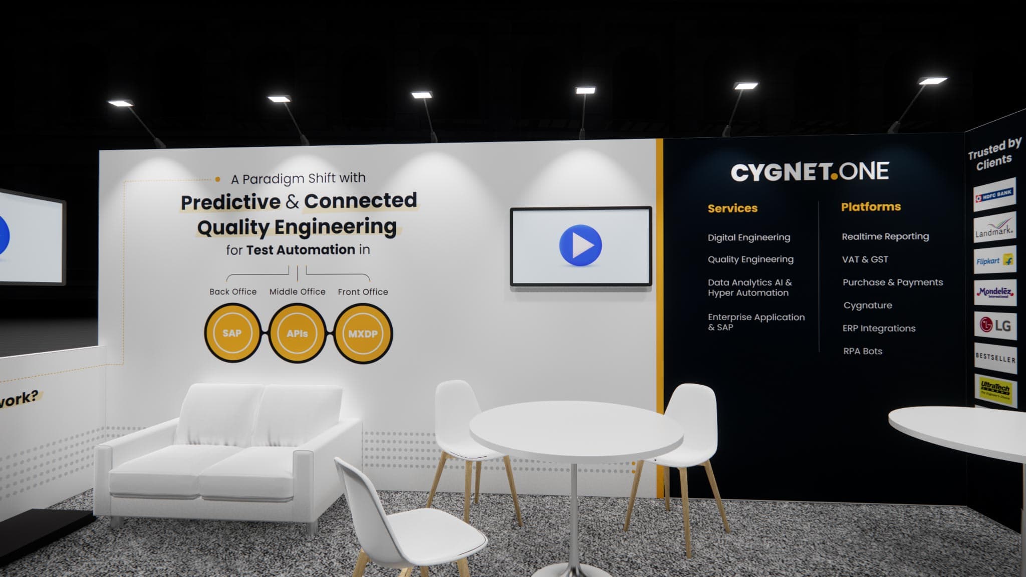 20 x 20 Inline Exhibit Rental — IAAPA Expo, Orlando