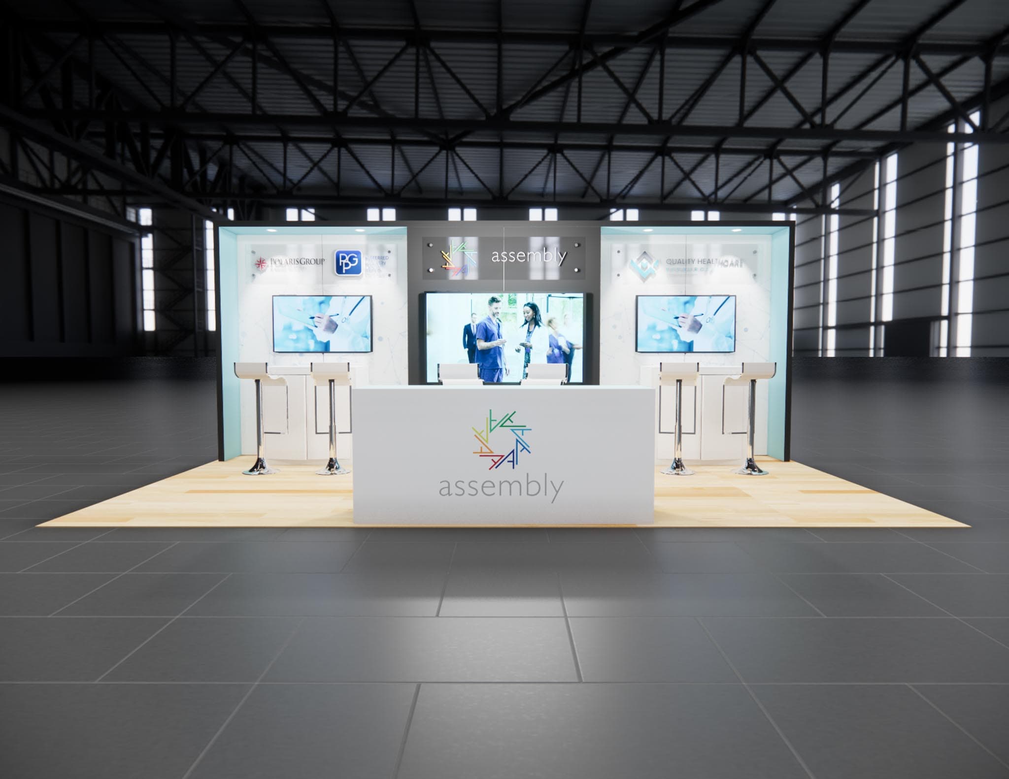 10 x 20 Inline Exhibit Rental — NAB Show, Las Vegas