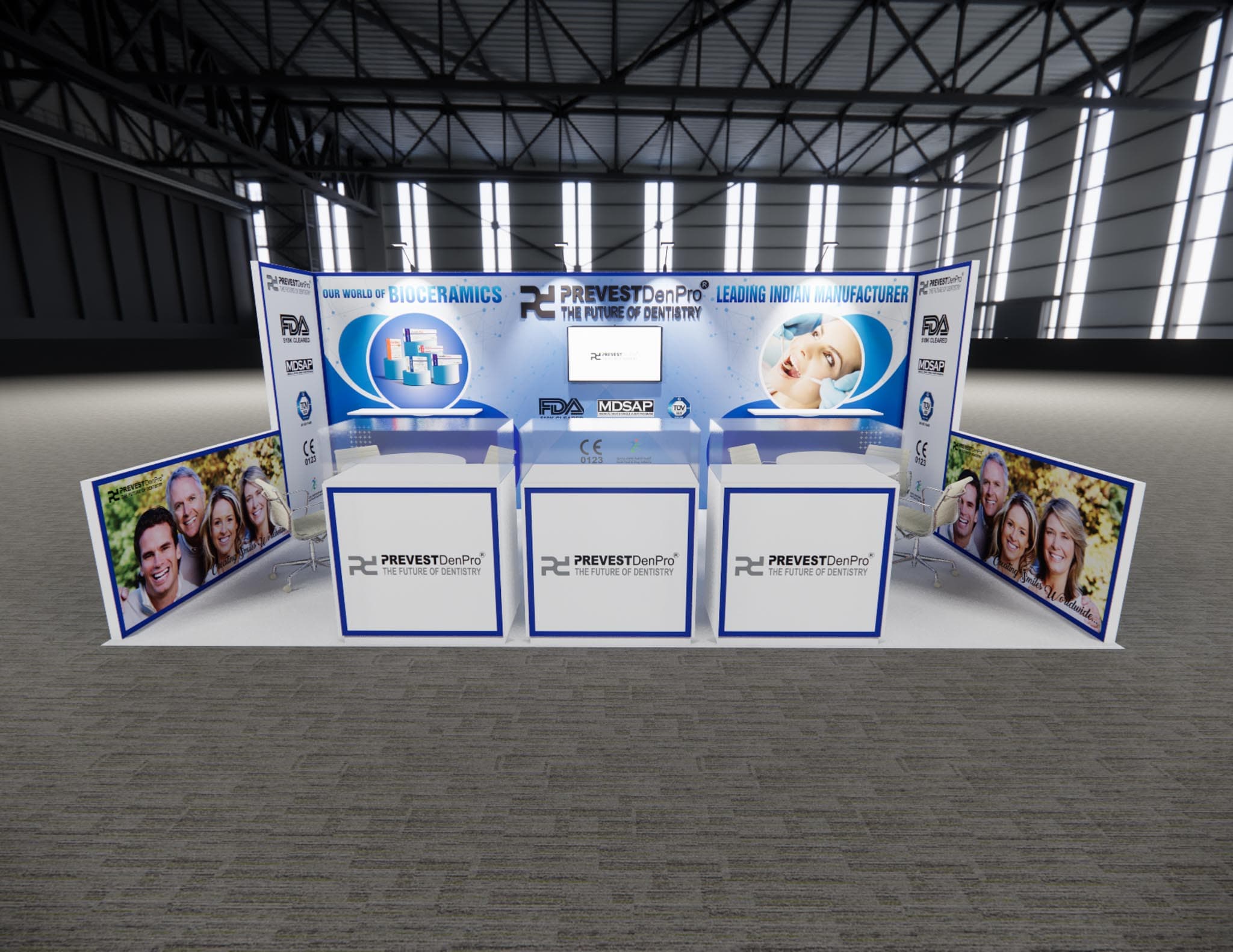 10 x 20 Inline Exhibit Rental — NAB Show, Las Vegas