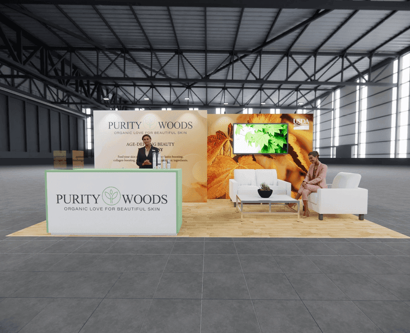 10 x 20 Inline Exhibit Rental — NAB Show, Las Vegas