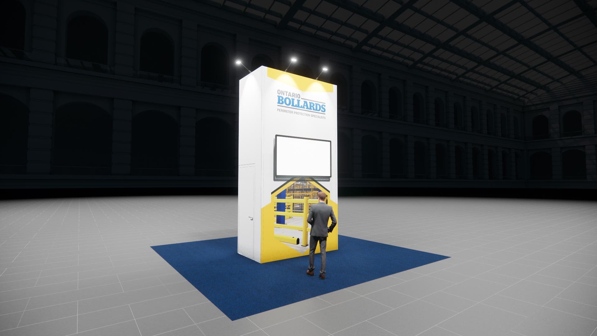 20 x 20 Island Exhibit Rental — InfoComm, Las Vegas