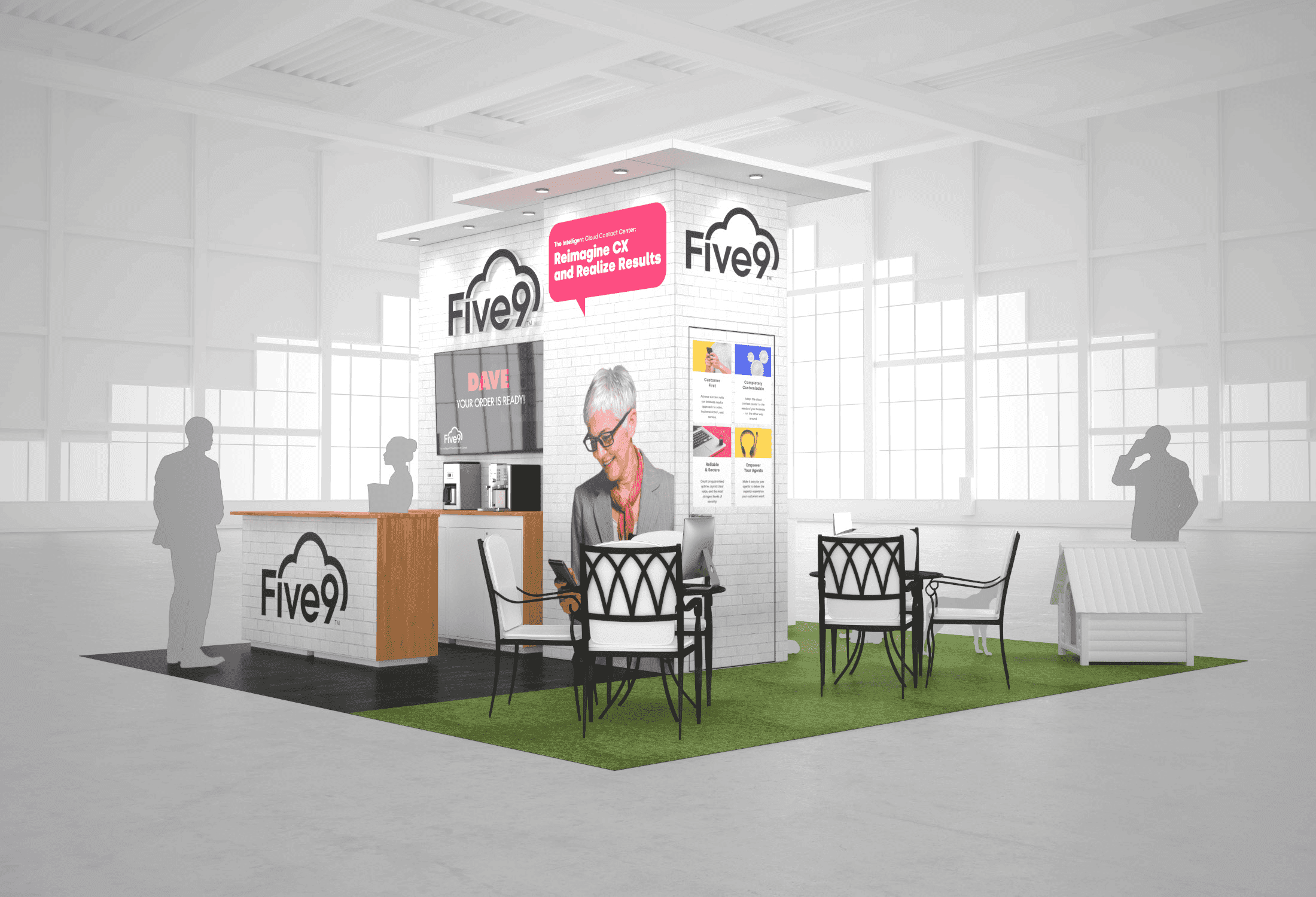 20 x 20 Island Exhibit Rental — MODEX, Atlanta
