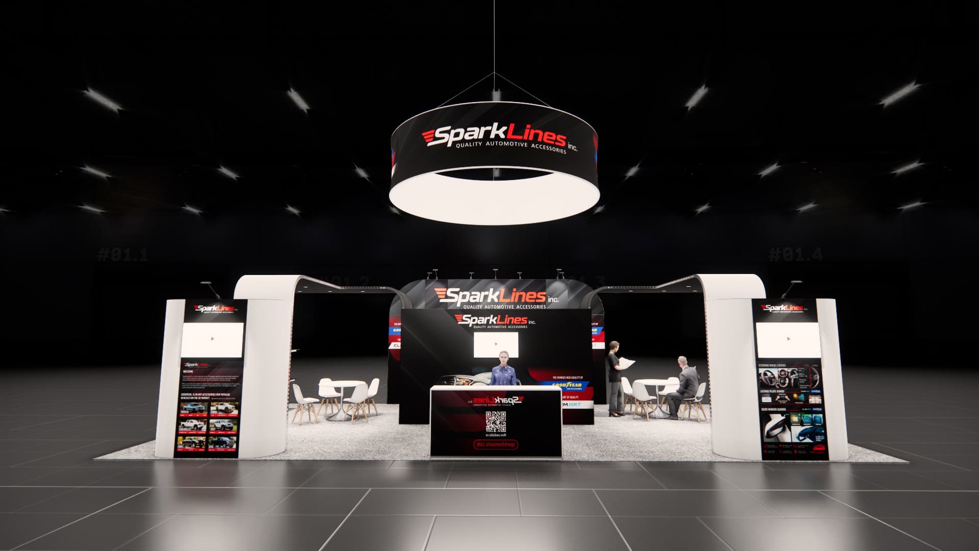 20 x 40 Island Exhibit Rental — IPPE, Atlanta