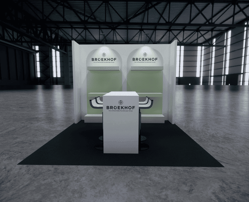 10 x 10 Inline Exhibit Rental — CES, Las Vegas