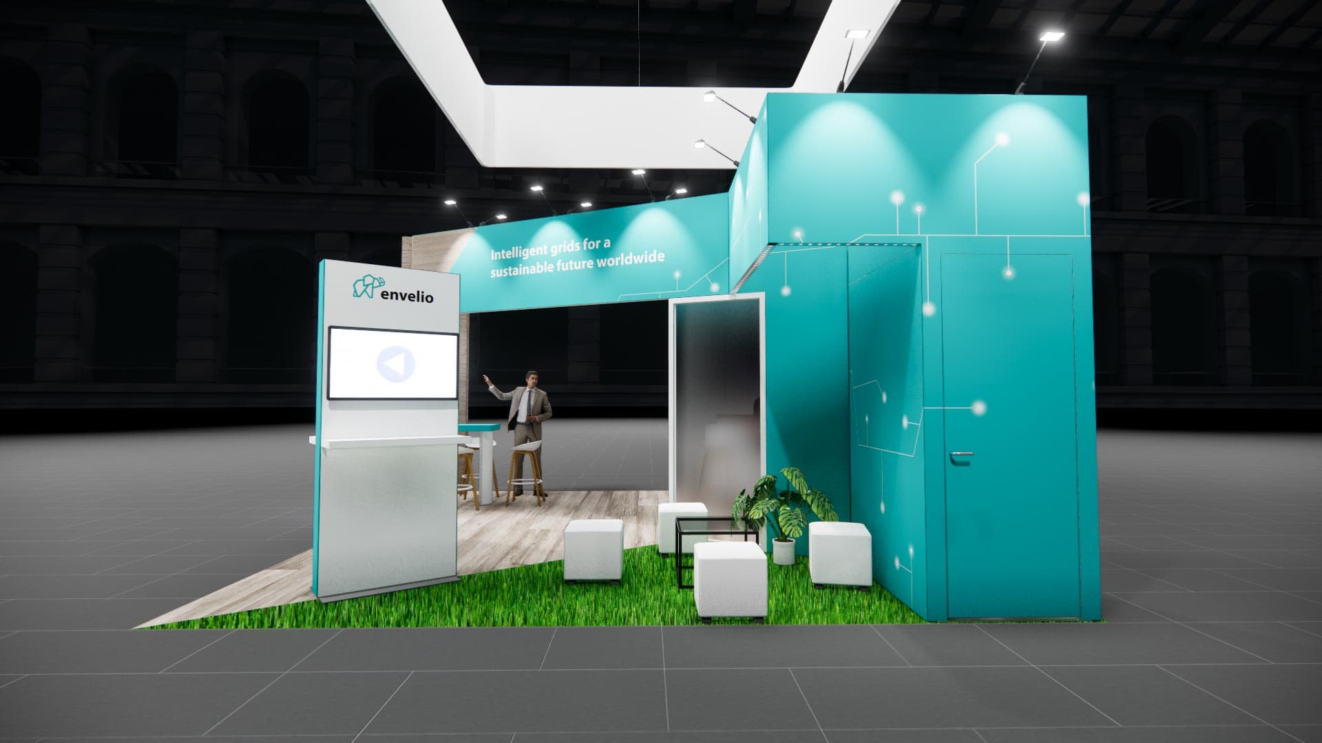 20 x 20 Island Exhibit Rental — Global Pet Expo, Orlando