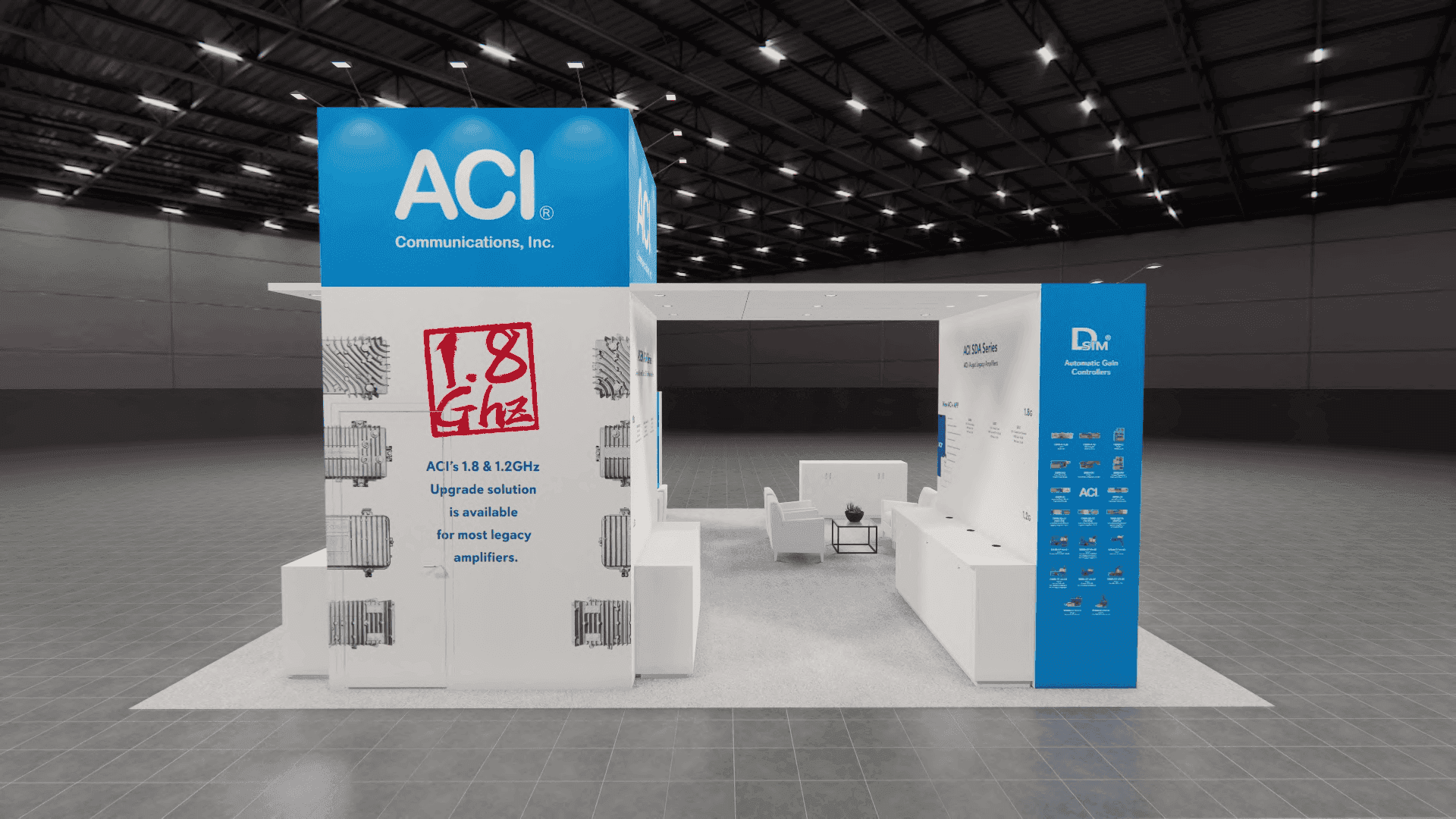 30 x 30 Island Exhibit Rental — CES, Las Vegas