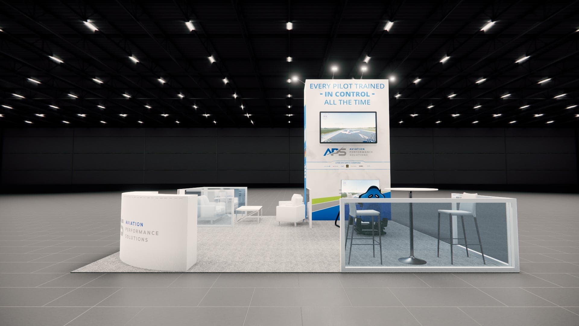 20 x 20 Island Exhibit Rental — Global Pet Expo, Orlando