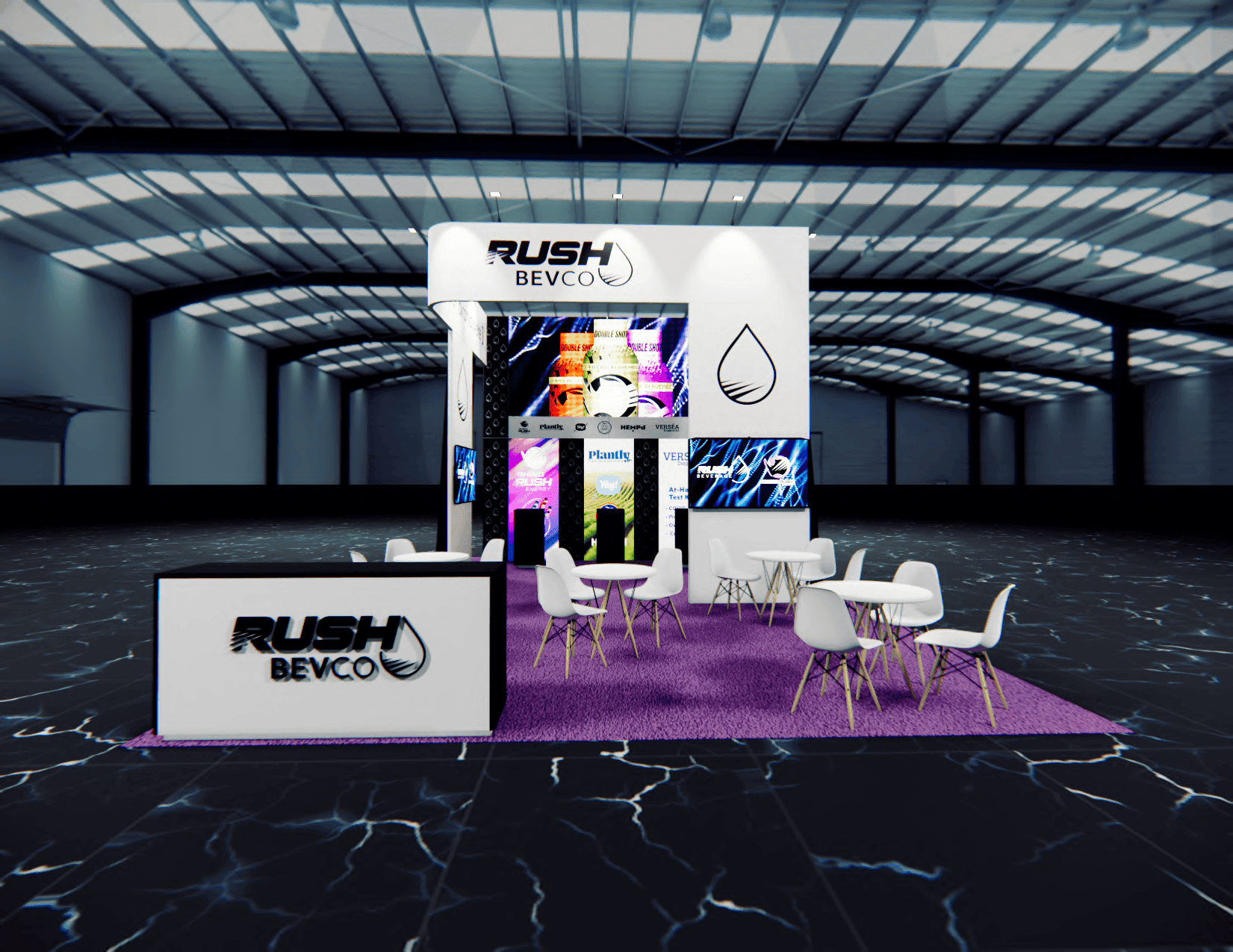 20 x 30 Island Exhibit Rental — IPPE, Atlanta