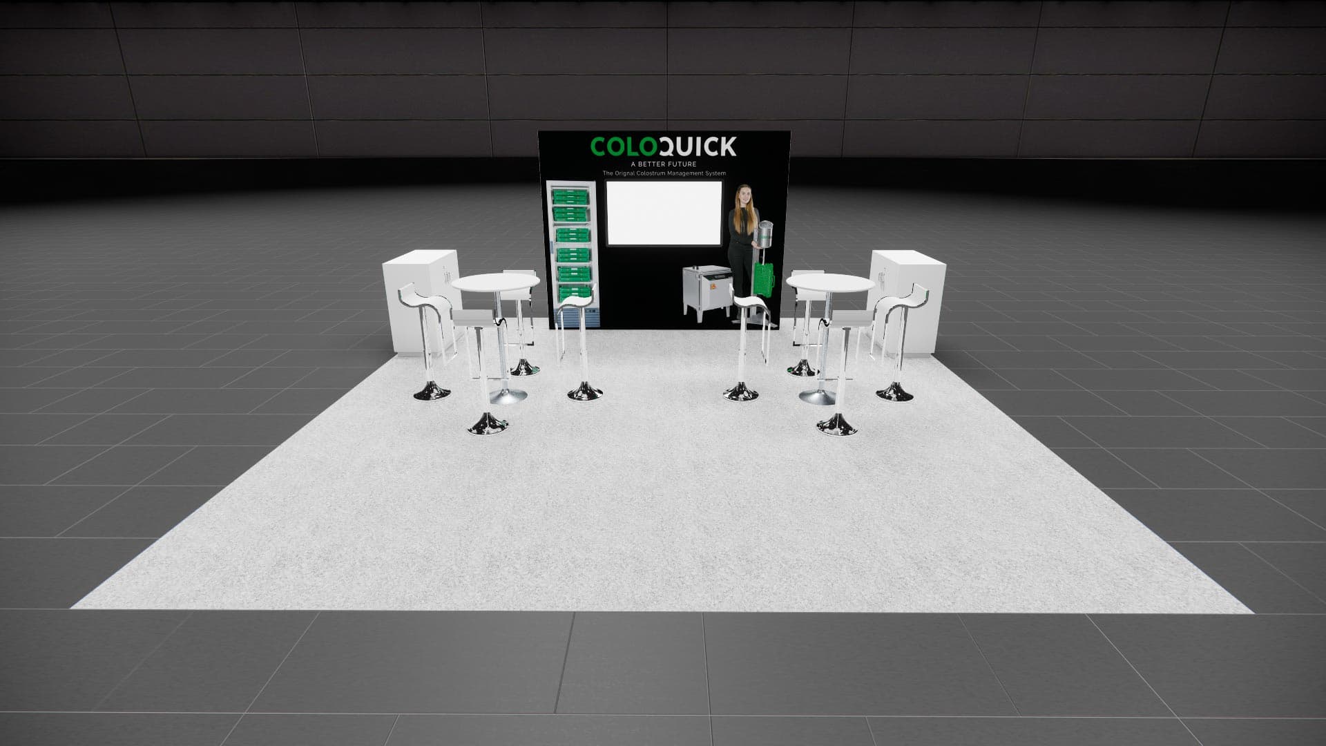 20 x 20 Island Exhibit Rental — NeoCon, Chicago