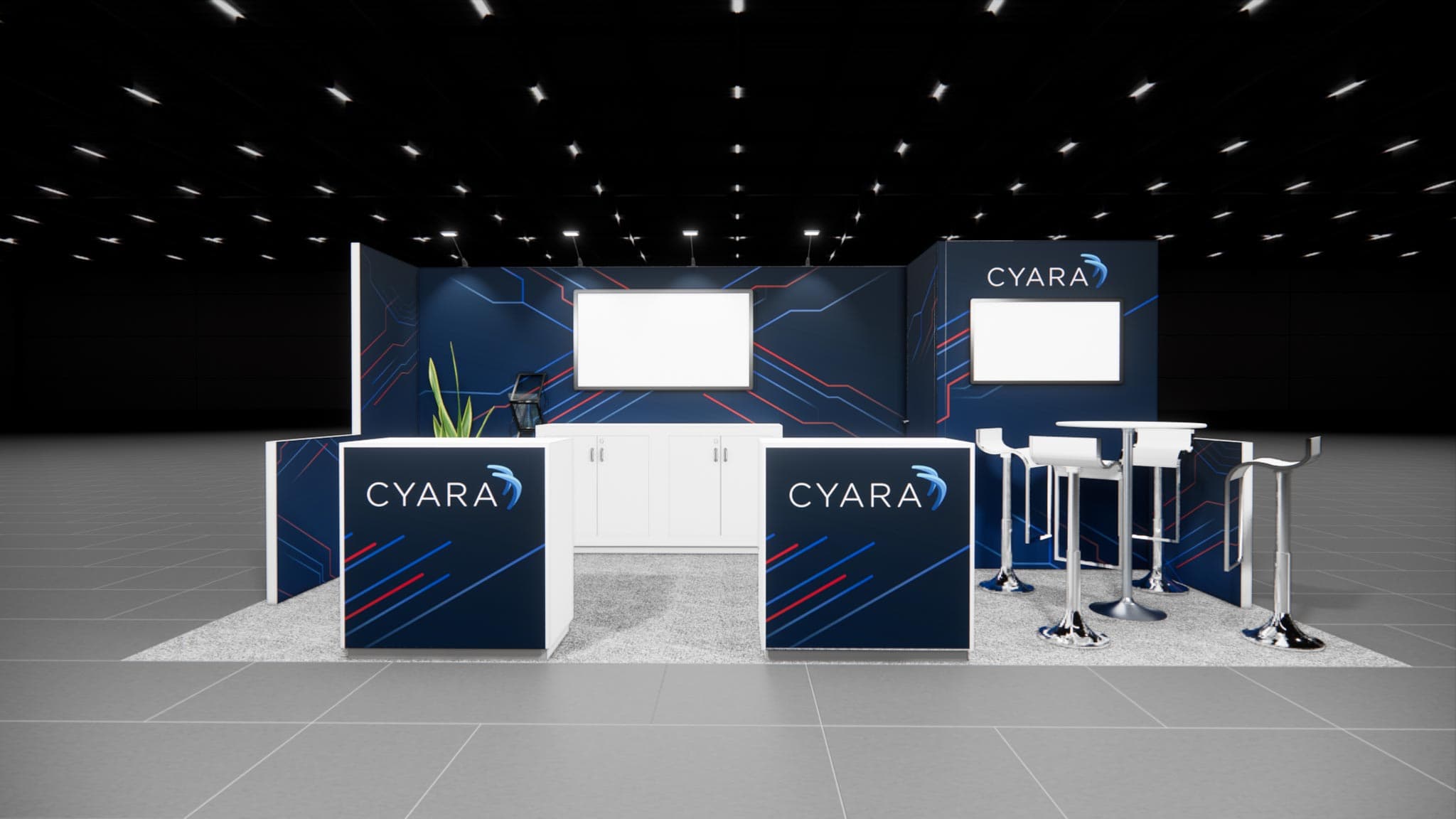 10 x 20 Inline Exhibit Rental — NAB Show, Las Vegas