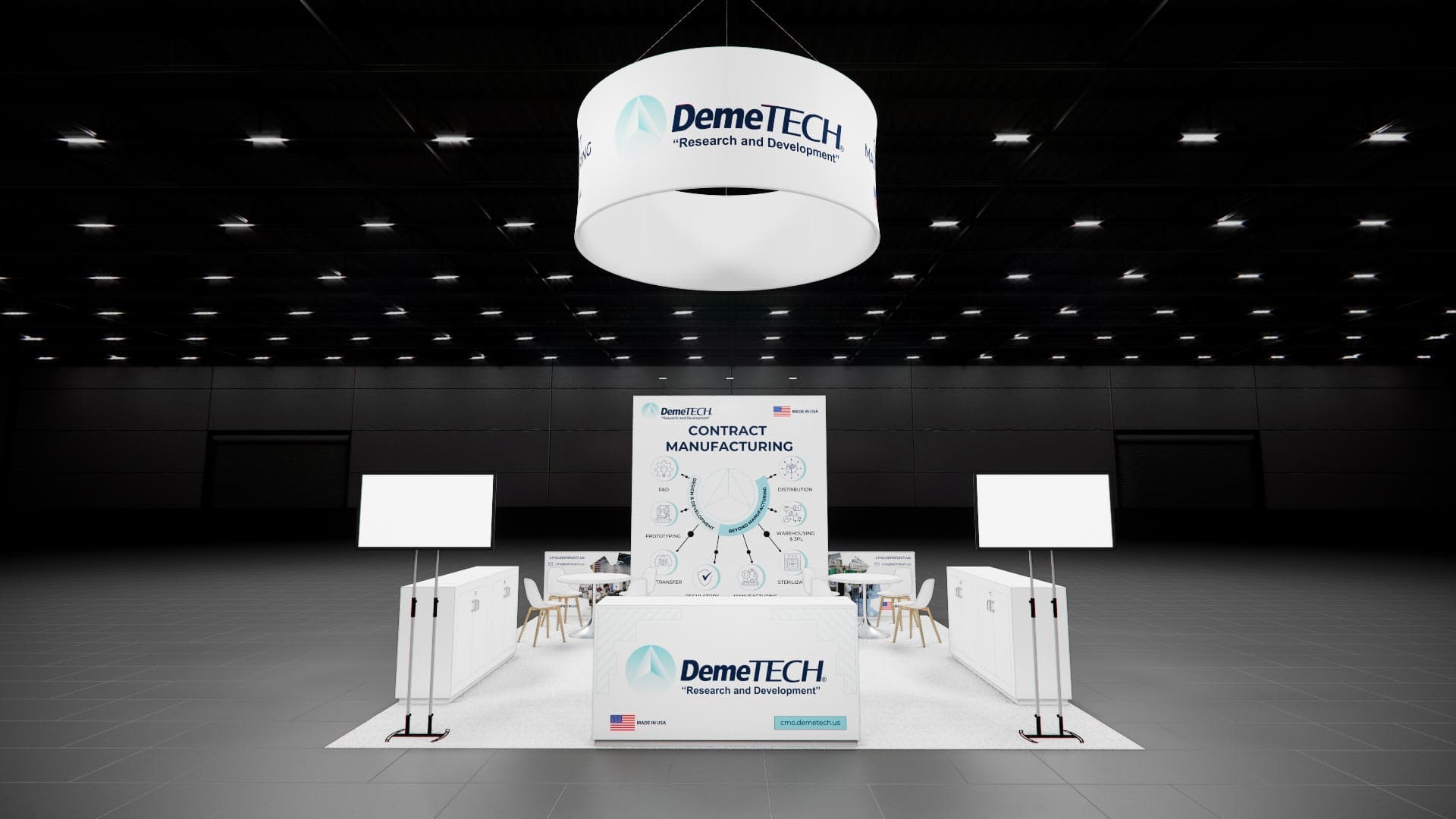 20 x 20 Island Exhibit Rental — IAAPA Expo, Orlando