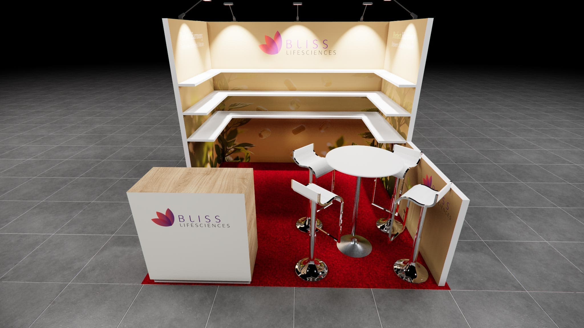 10 x 10 Inline Exhibit Rental — CES, Las Vegas