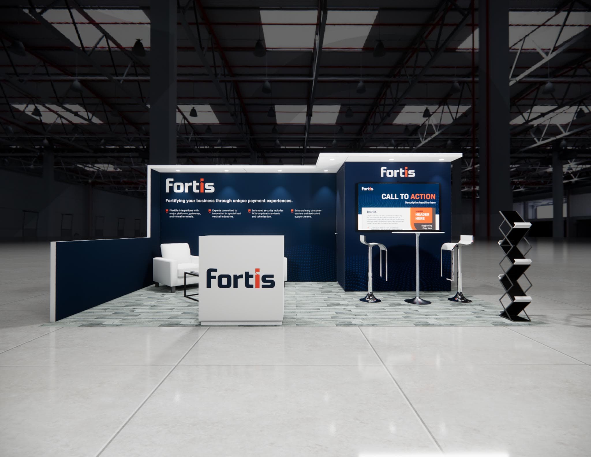 10 x 20 Inline Exhibit Rental — IAAPA Expo, Orlando