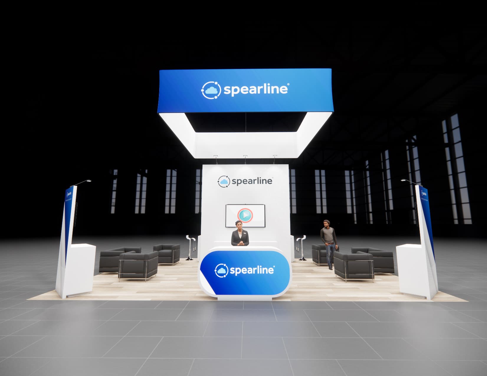 20 x 30 Island Exhibit Rental — PACK EXPO Las Vegas, Las Vegas