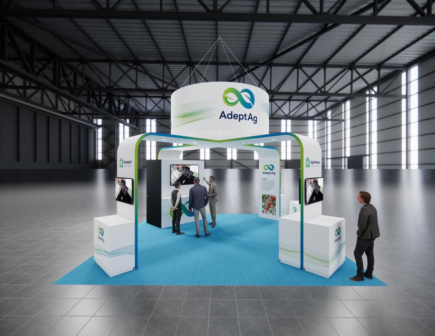 20 x 20 Island Exhibit Rental — Global Pet Expo, Orlando
