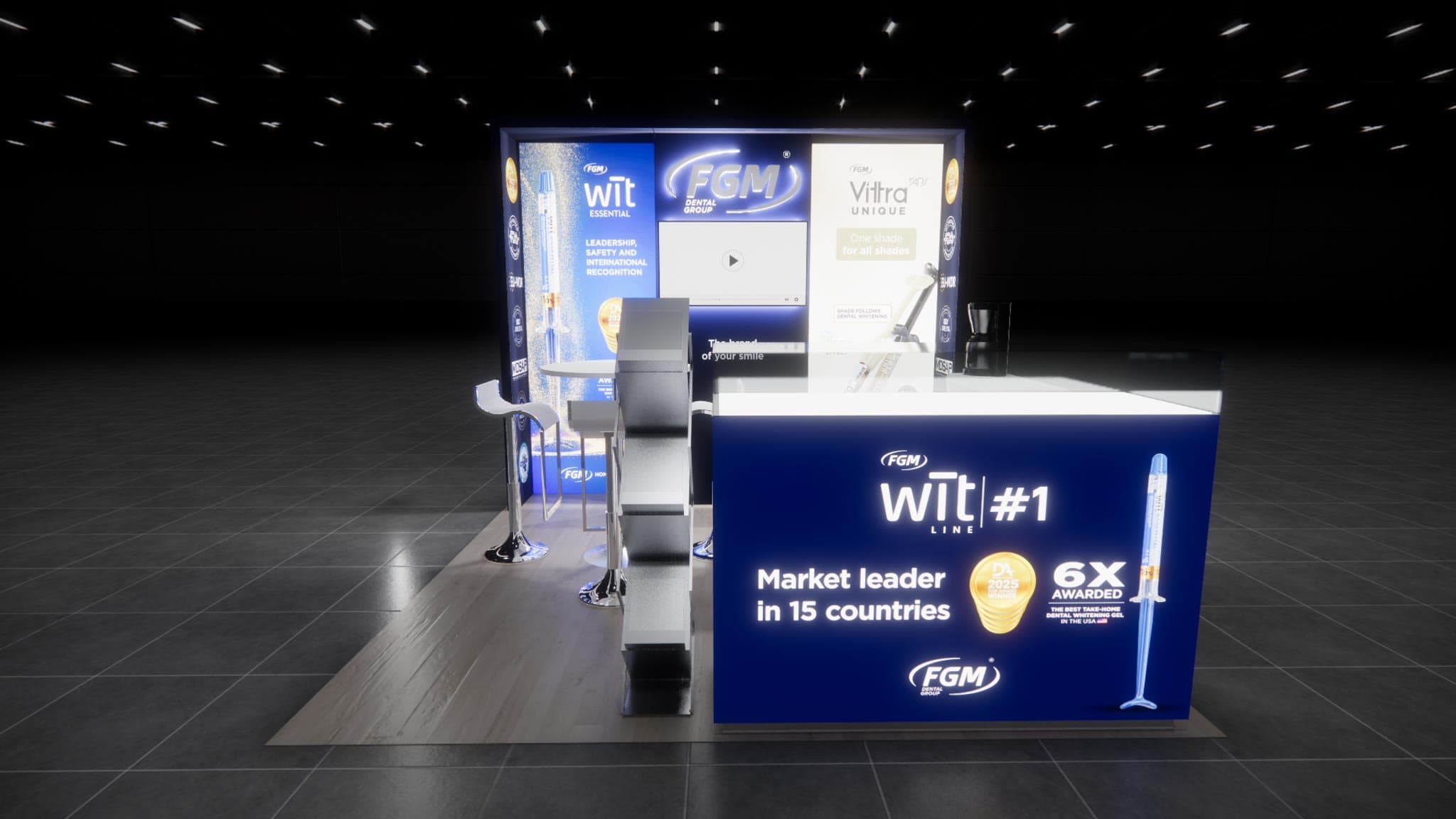 10 x 10 Inline Exhibit Rental — CAMX, Orlando