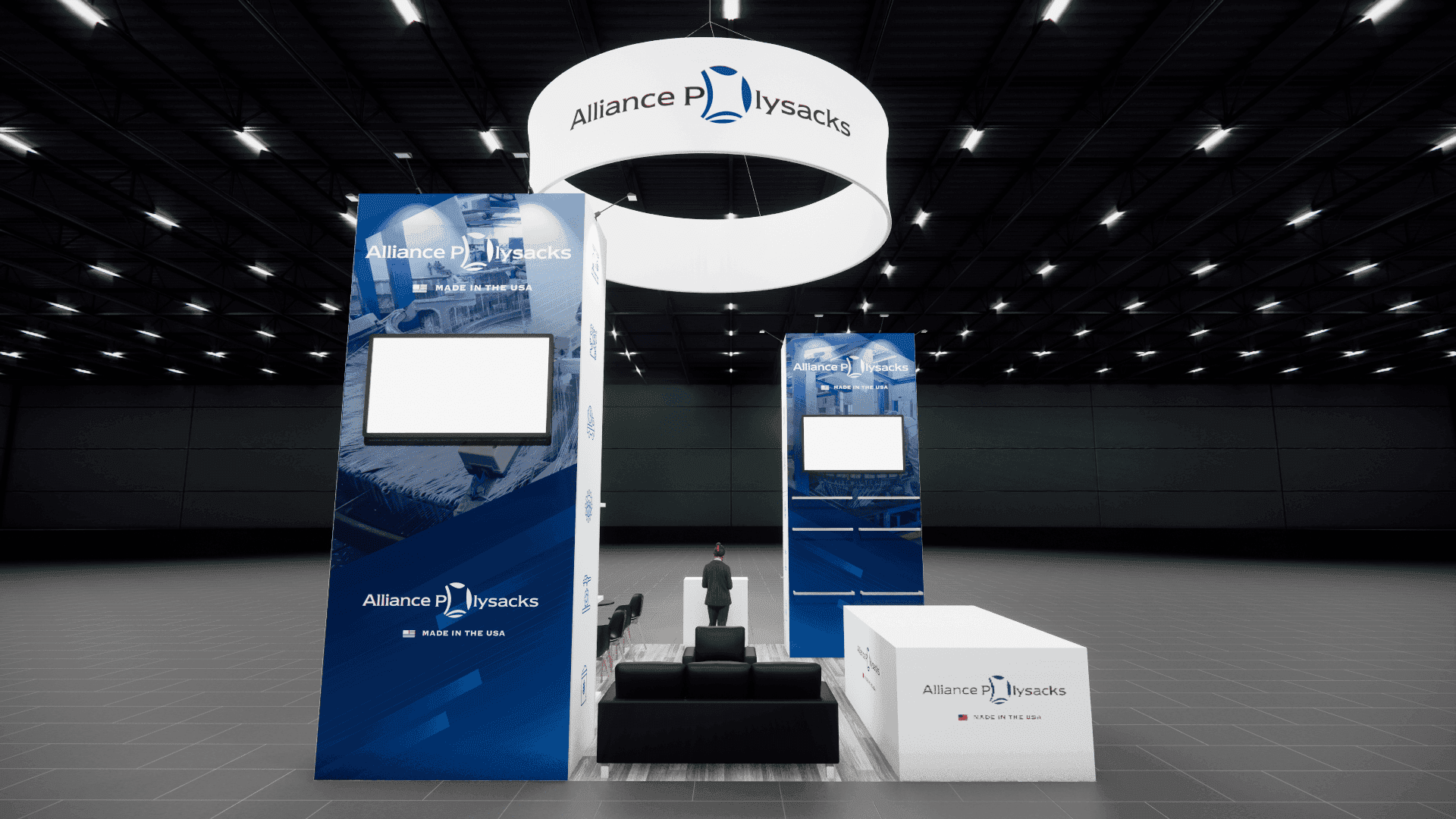 20 x 20 Island Exhibit Rental — InfoComm, Las Vegas