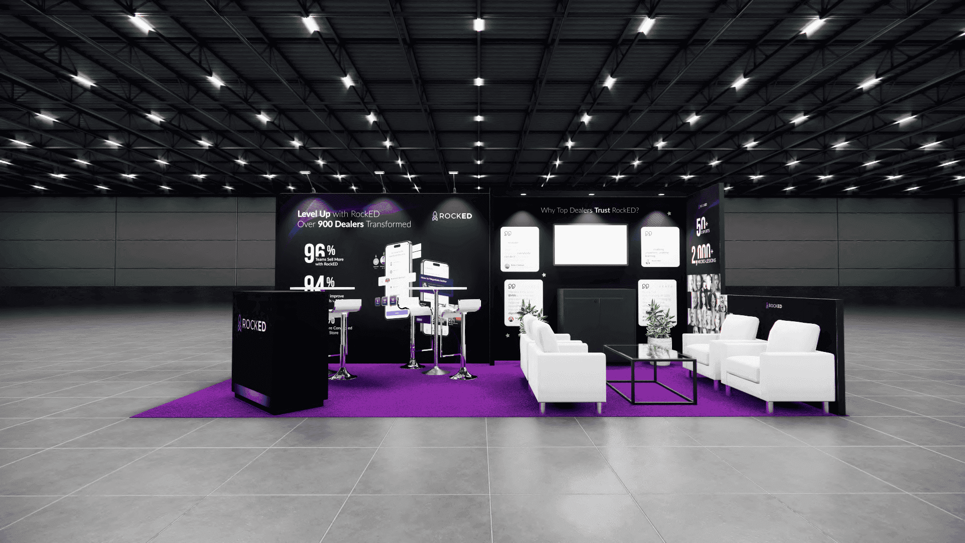 10 x 20 Inline Exhibit Rental — SHOT Show, Las Vegas