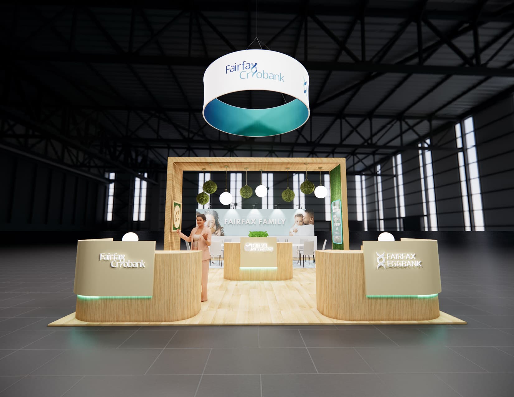 20 x 30 Island Exhibit Rental — SEMA Show, Las Vegas