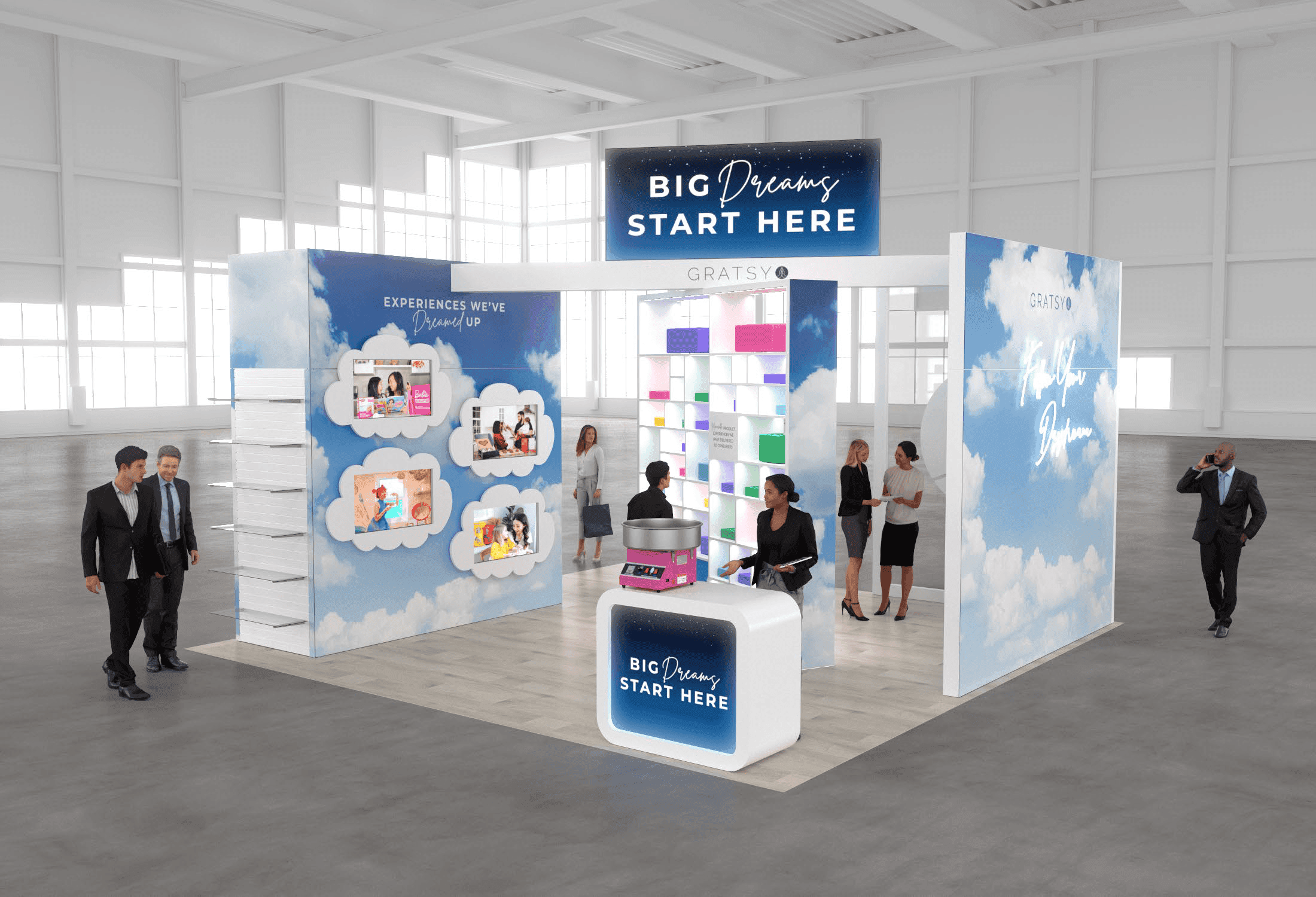 20 x 20 Island Exhibit Rental — IAAPA Expo, Orlando