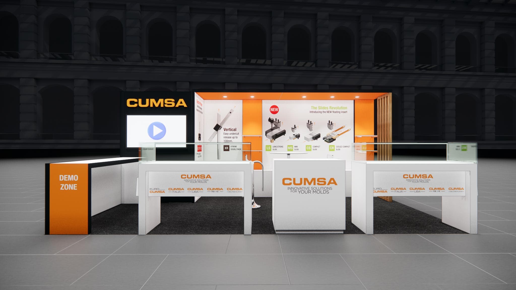 10 x 20 Inline Exhibit Rental — SHOT Show, Las Vegas