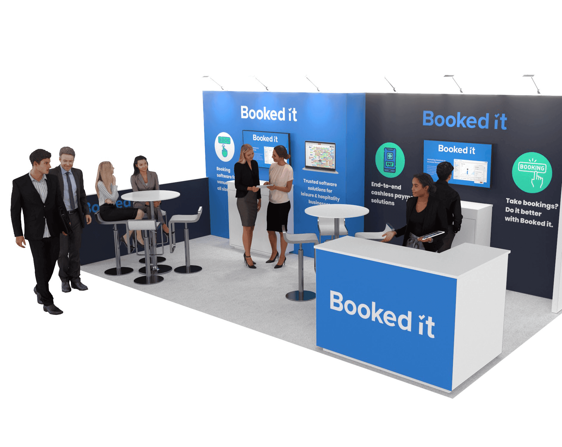 10 x 20 Inline Exhibit Rental — KBIS, Orlando
