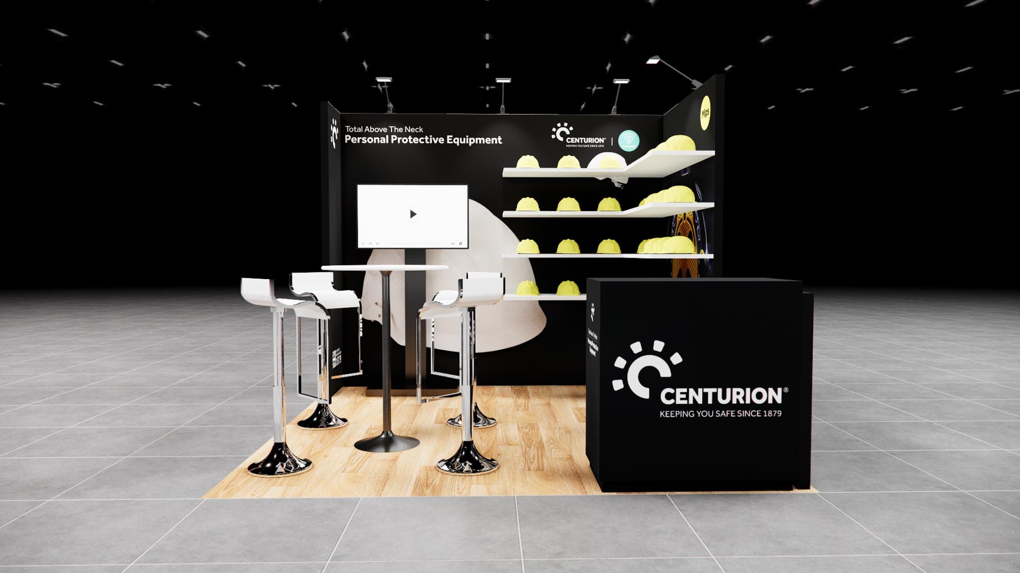 10 x 10 Inline Exhibit Rental — CES, Las Vegas