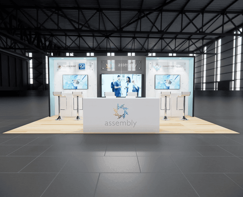 10 x 20 Inline Exhibit Rental — NAB Show, Las Vegas