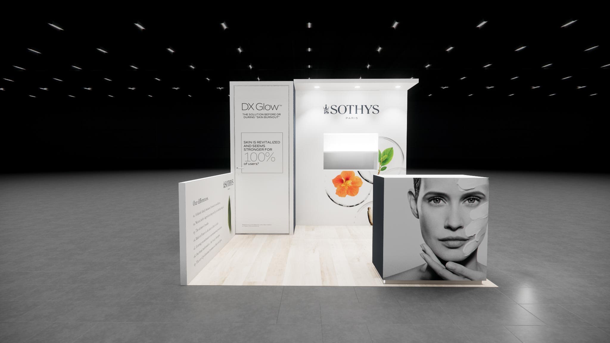 10 x 10 Inline Exhibit Rental — HIMSS, Las Vegas