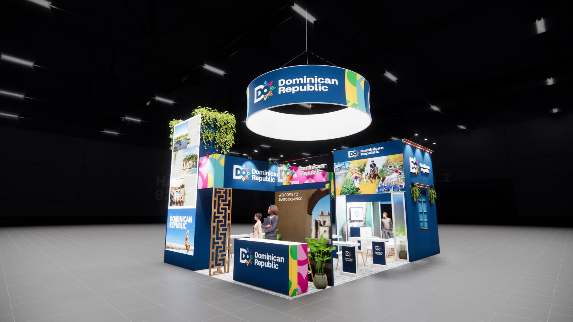 20 x 40 Island Exhibit Rental — IPPE, Atlanta