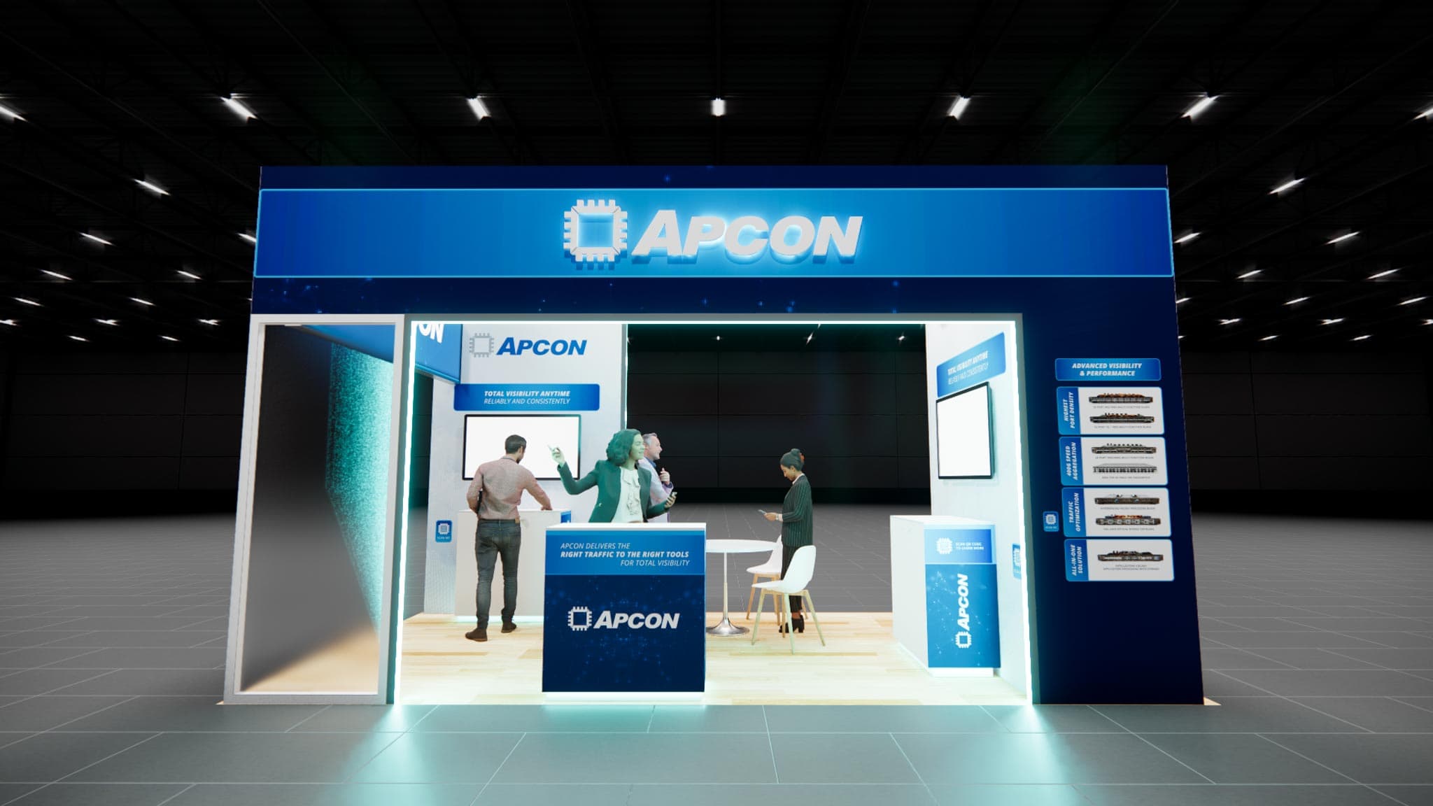 10 x 20 Inline Exhibit Rental — NAB Show, Las Vegas