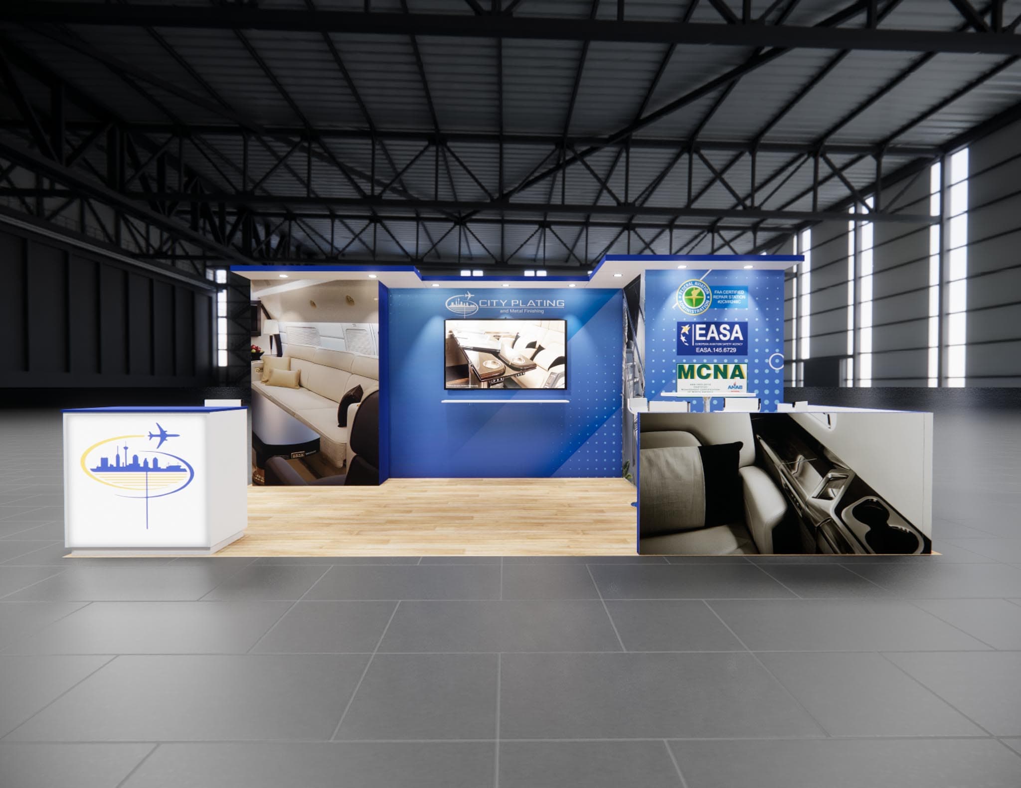 10 x 20 Inline Exhibit Rental — KBIS, Orlando